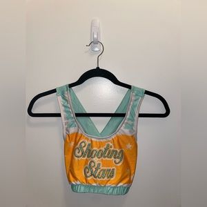 WCSS Orange and Teal Bra Top💫